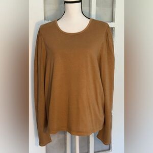 Old Navy Women's Brown Long Sleeve Tee